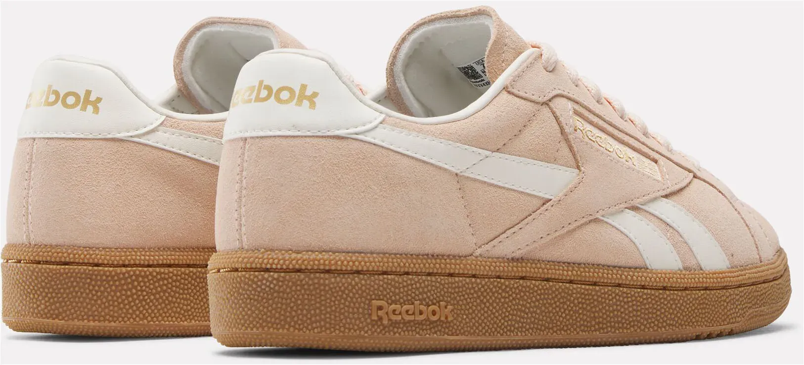 Классические кроссовки Reebok "CLUB C GROUNDS UK" Reebok Classic, цвет Washedclay/Chalk/Gum — фото 3
