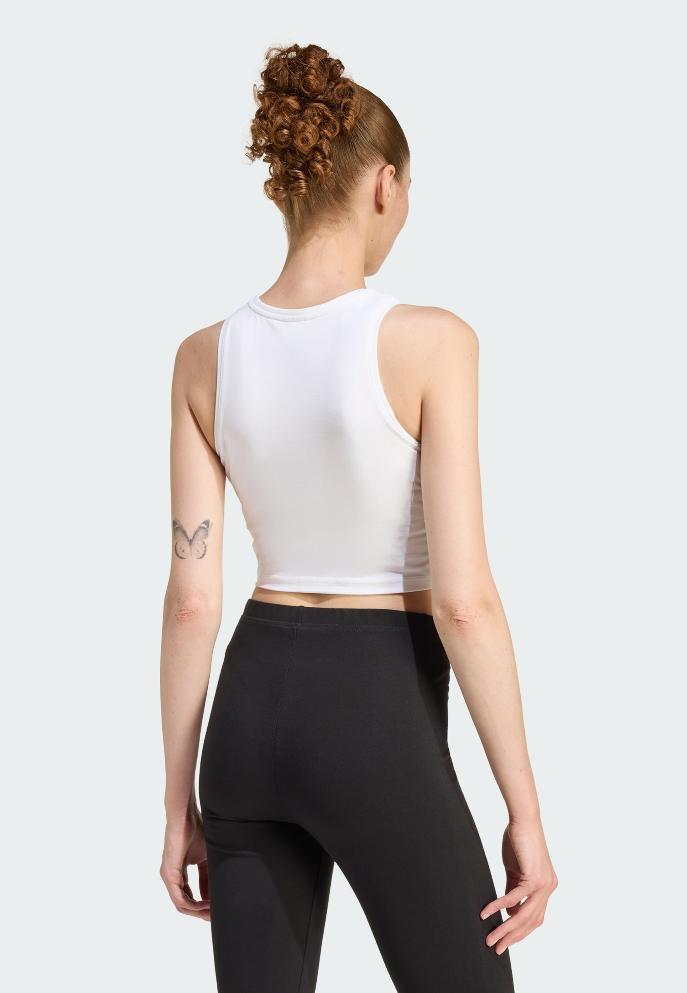 Adidas Sportswear Спортивный топ 'Essentials' в белом цвете — фото 3
