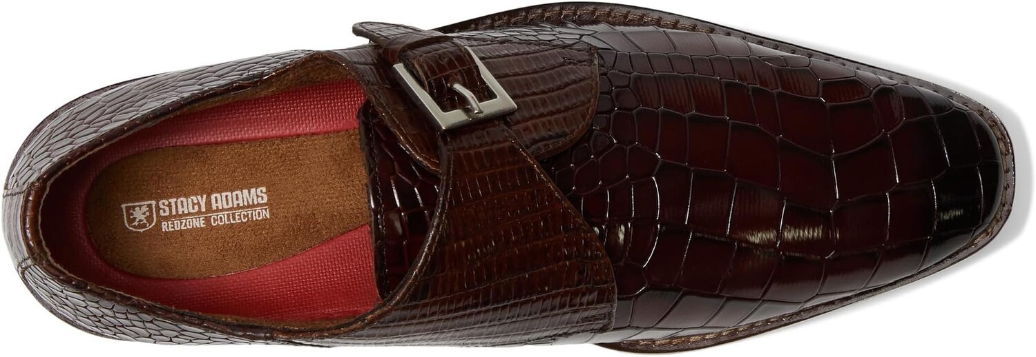 Оксфорды Stacy Adams Rapino Monk Strap, коричневый — фото 2