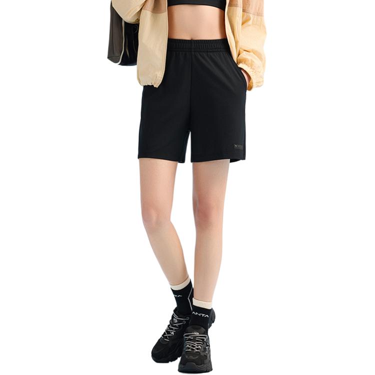 

ANTA Разнообразие тренировочной коллекции повседневные шорты Women's Basic Black