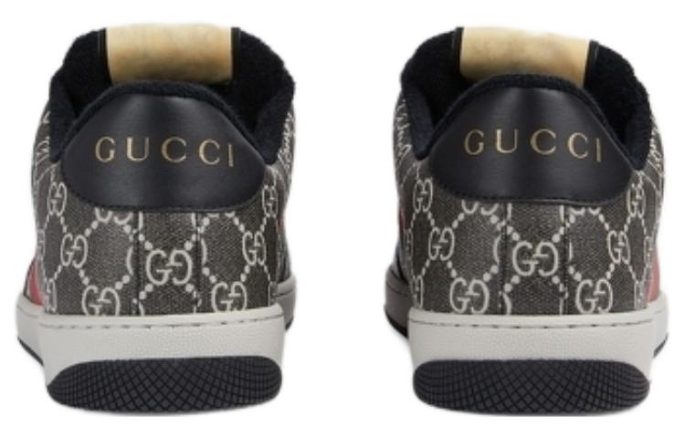 Скринер 'GG Supreme Black Grey' GUCCI, черный серый — фото 4