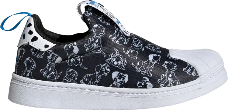 

Кроссовки Disney x Superstar 360 J '101 Dalmatians - Puppy Print', черный
