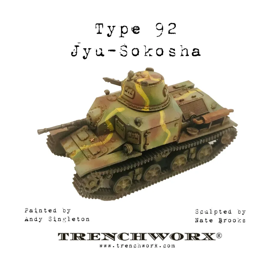 

Тип 92 Джу-Сокоша, WWII - Japan (28mm) (Trenchworx)