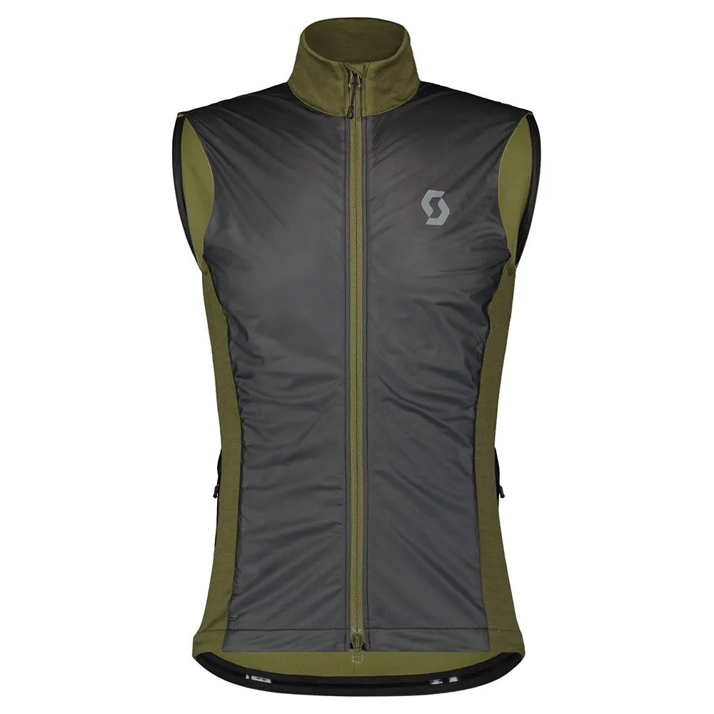 

Жилет Scott Gravel Warm Merino, зеленый