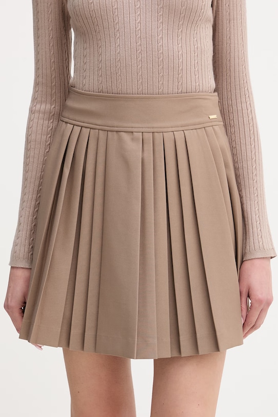 

Юбка наусика Guess, бежевый