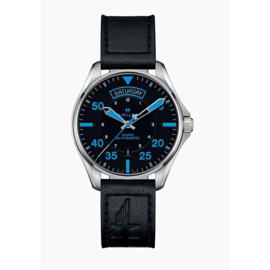 

Hamilton Khaki Pilot Air Zermatt Day Date Auto мужские часы H64625731