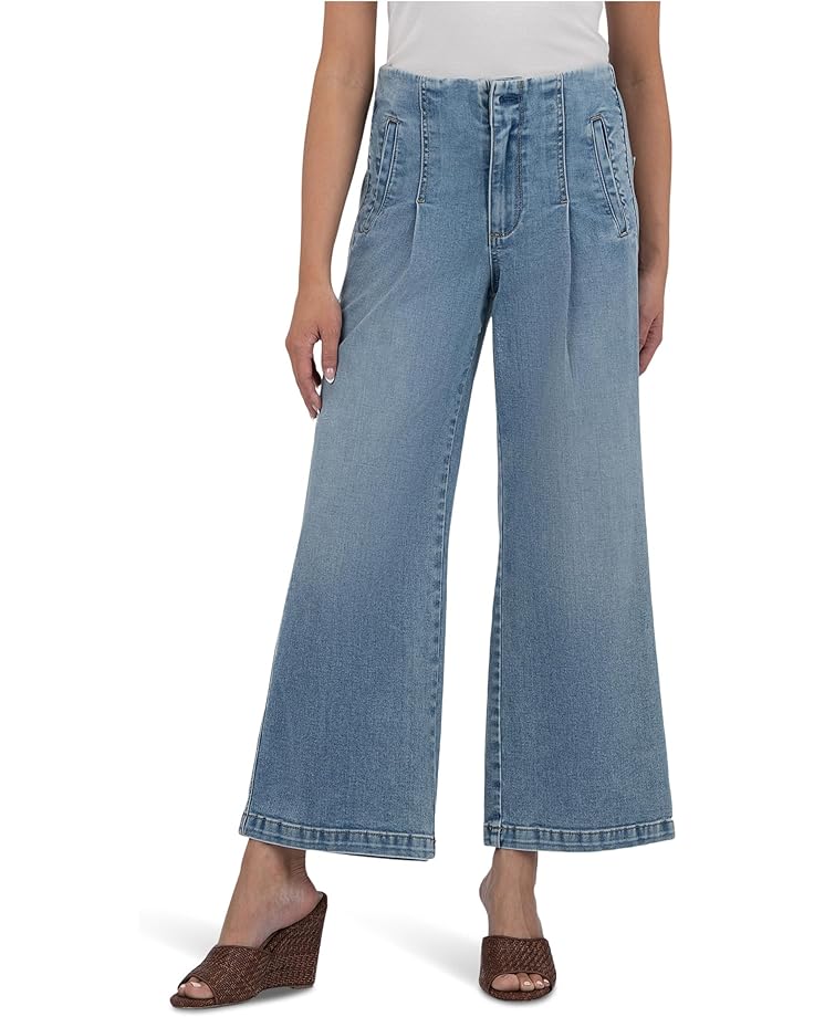 

Джинсы KUT from the Kloth Meg High Rise Wide Leg With Front Welt, цвет Medium Wash
