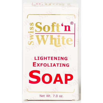 

Swiss Soft N White Осветляющее отшелушивающее мыло Swiss Soft'n White