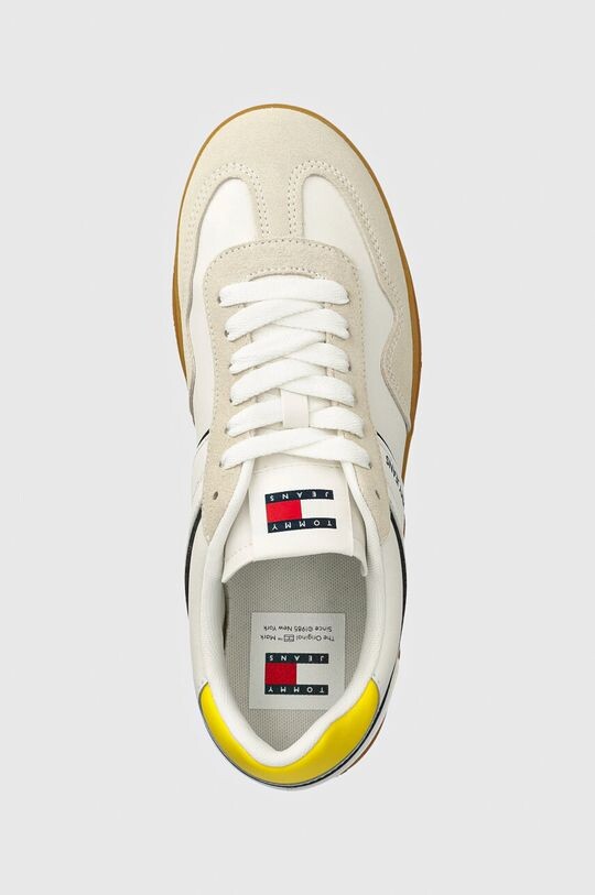 Кроссовки TJM LEATHER RETRO CUPSOLE Tommy Jeans, белый — фото 4