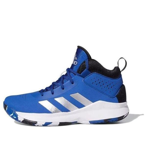 

Кроссовки cross 'em up 5 j wide 'royal blue' Adidas, синий