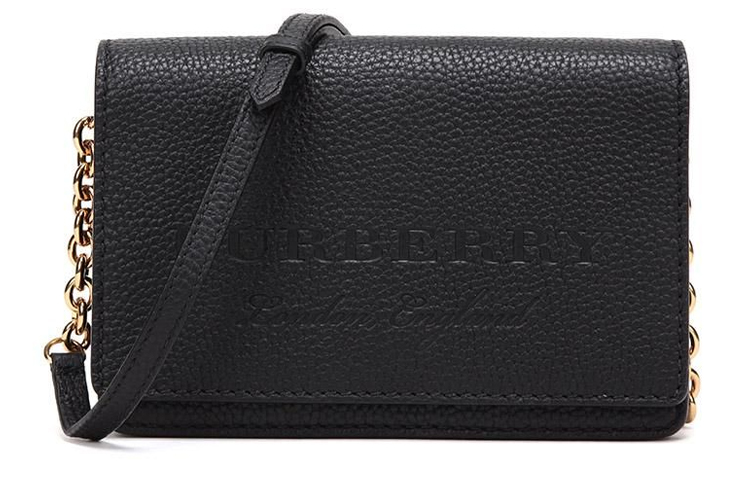 

Burberry Кожаные клатчи, сумки через плечо, сумки на плечо, унисекс, черные