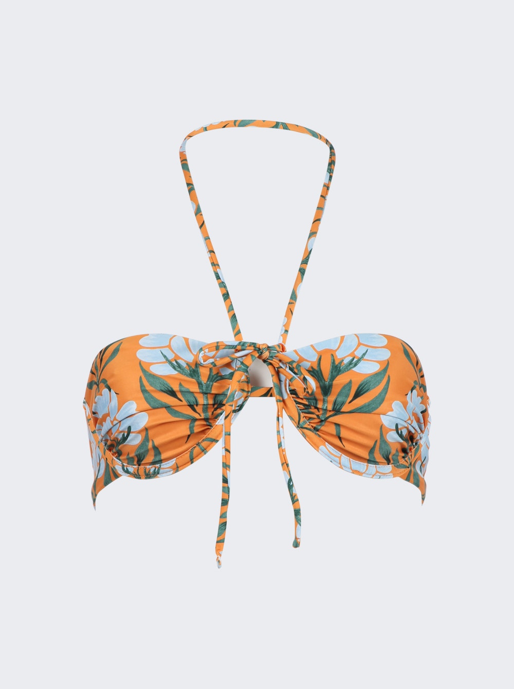 

Топ бикини Bronce Halter Agua by Agua Bendita, оранжевый