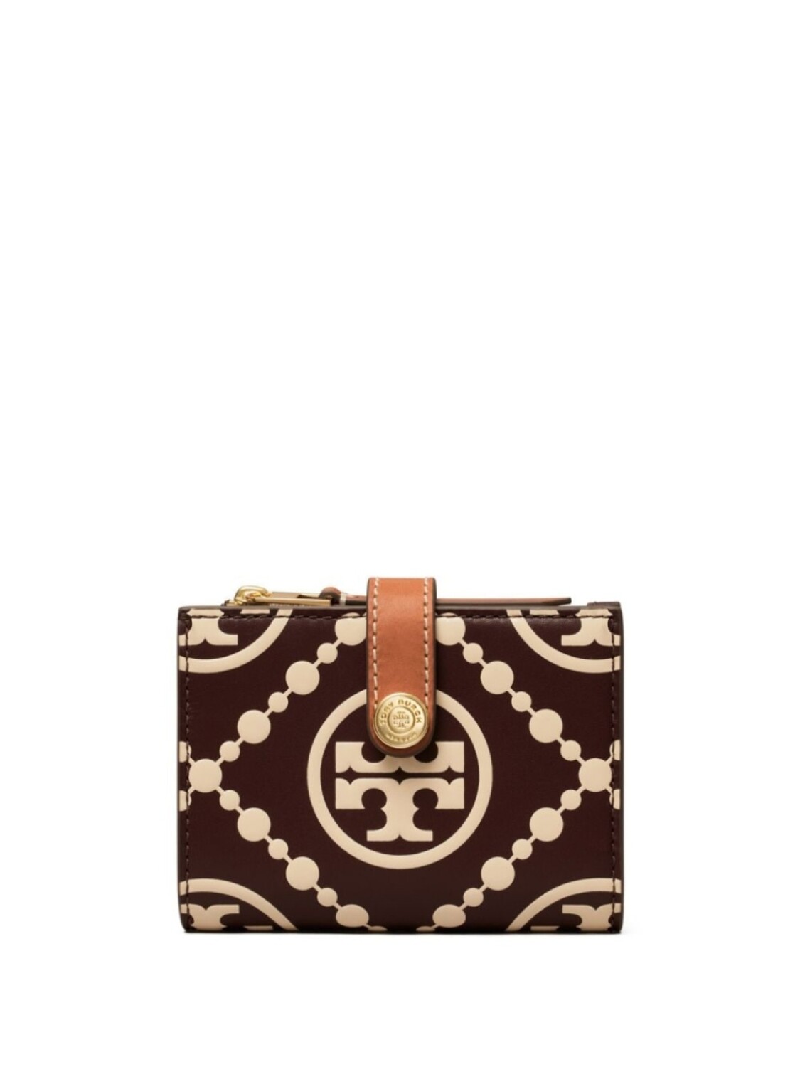 

Кошелек Tory Burch T-Monogram, коричневый