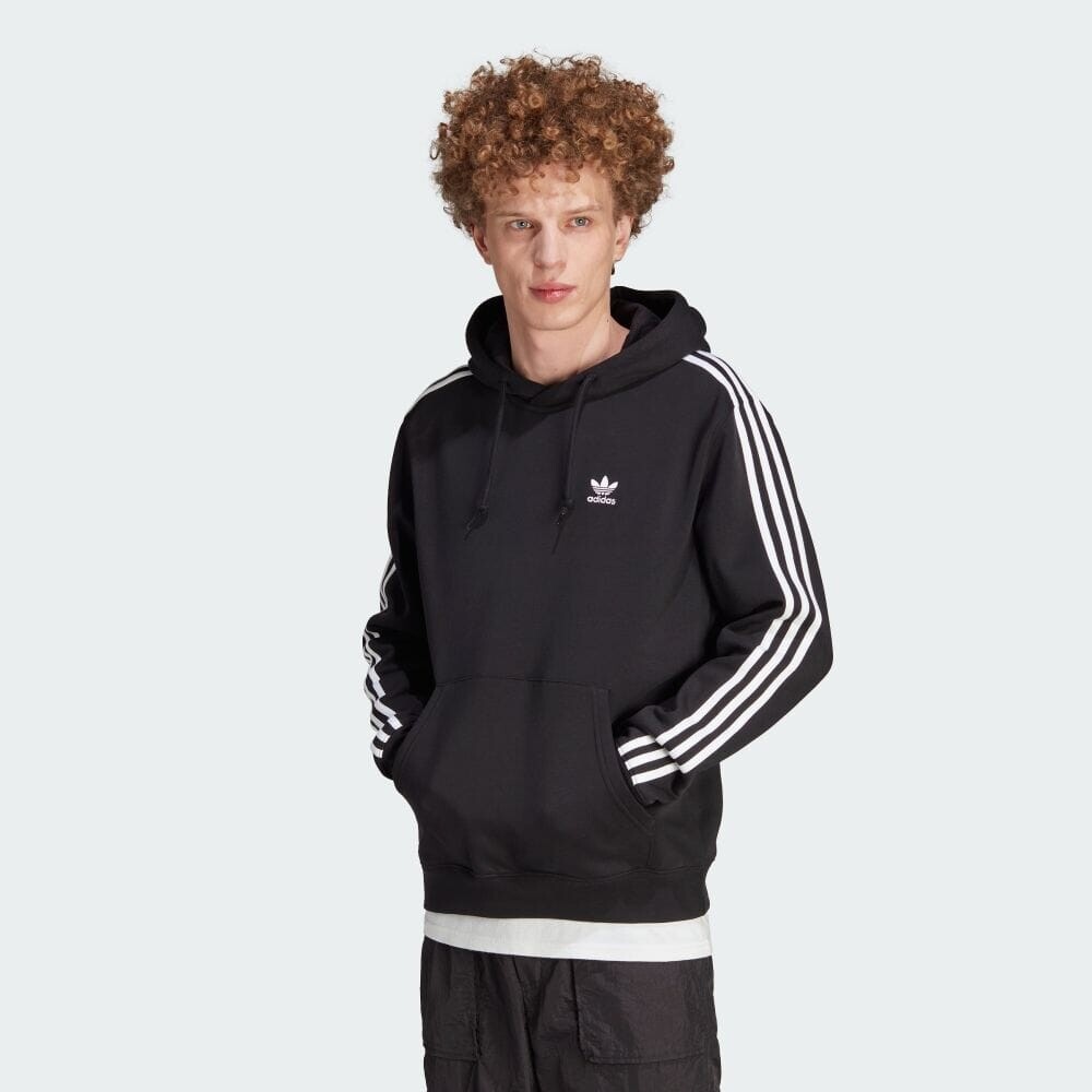 

Толстовка Adidas Adicolor Classics Three Stripes Hoodie, черный