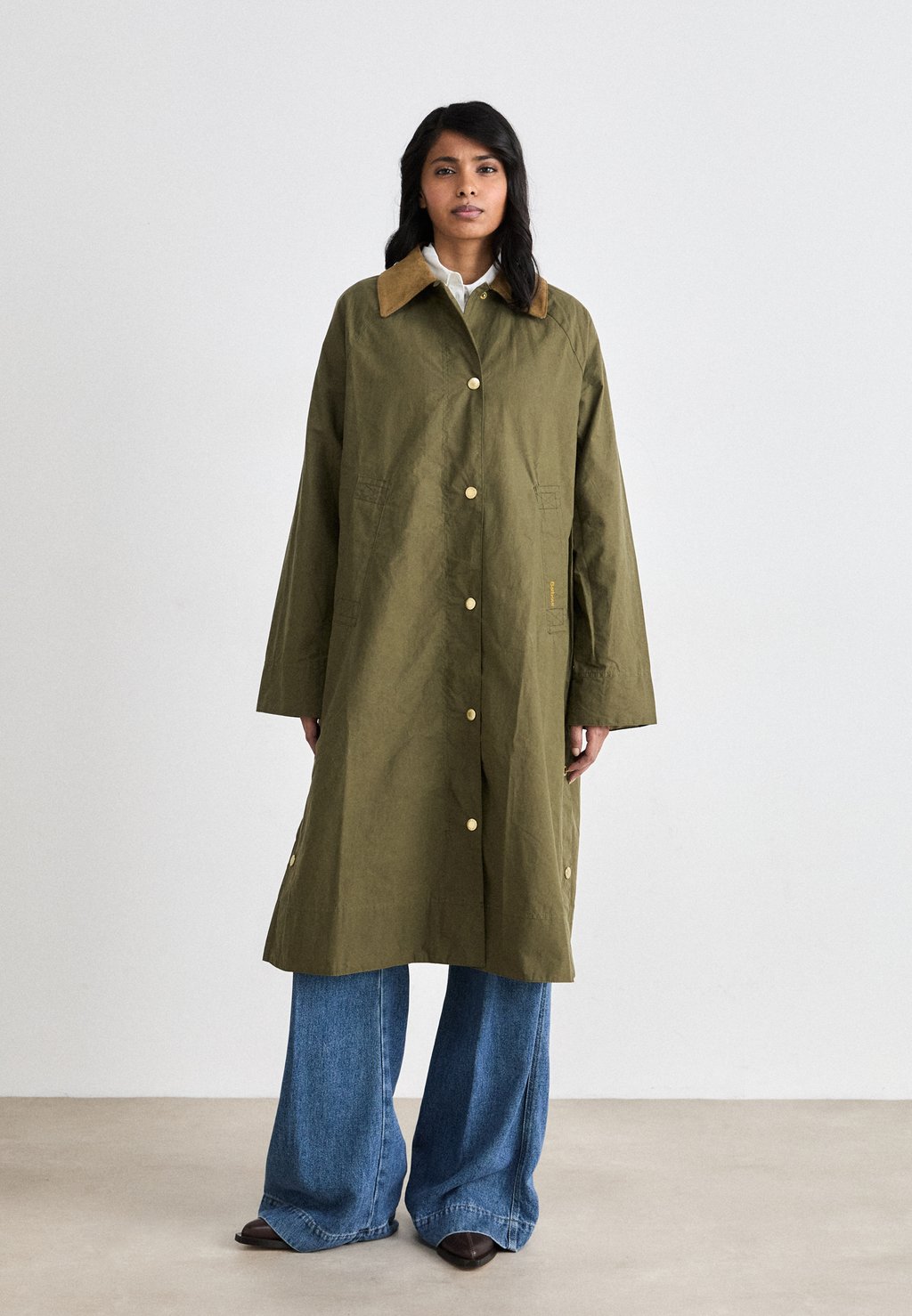 

Классическое пальто ETTIE SHOWERPROOF JACKET Barbour, зеленый
