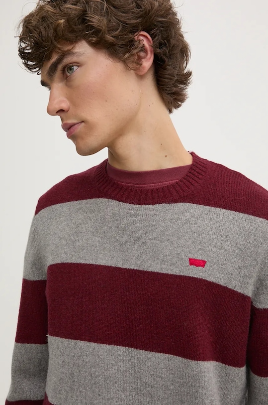 

Шерстяной свитер Levi'S, бордовый