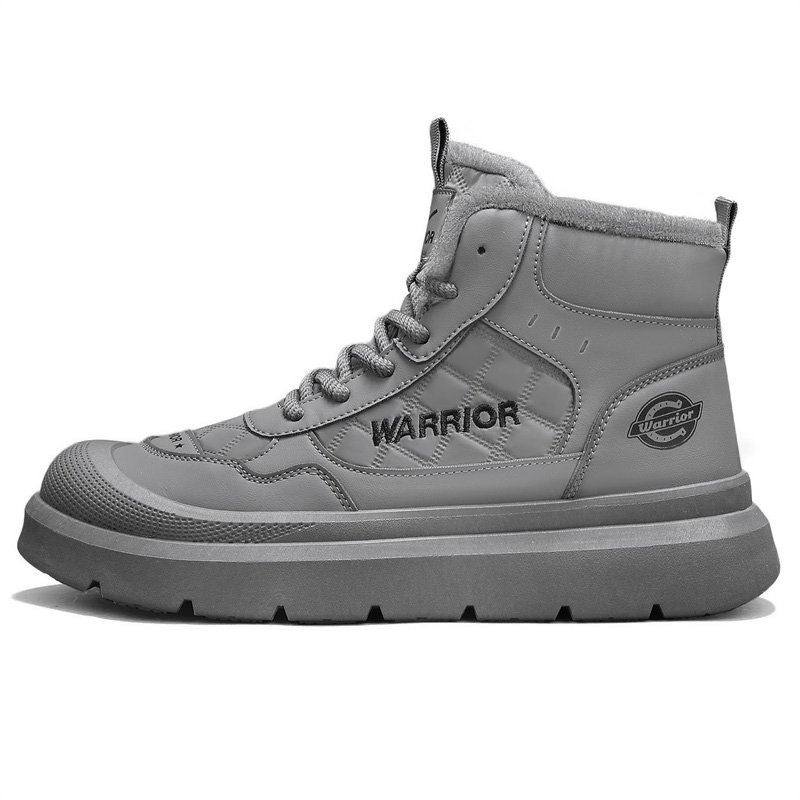 

Ботинки Combat Boots Thermal Coverage Height Increasing Snow Boots мужские WARRIOR, серый