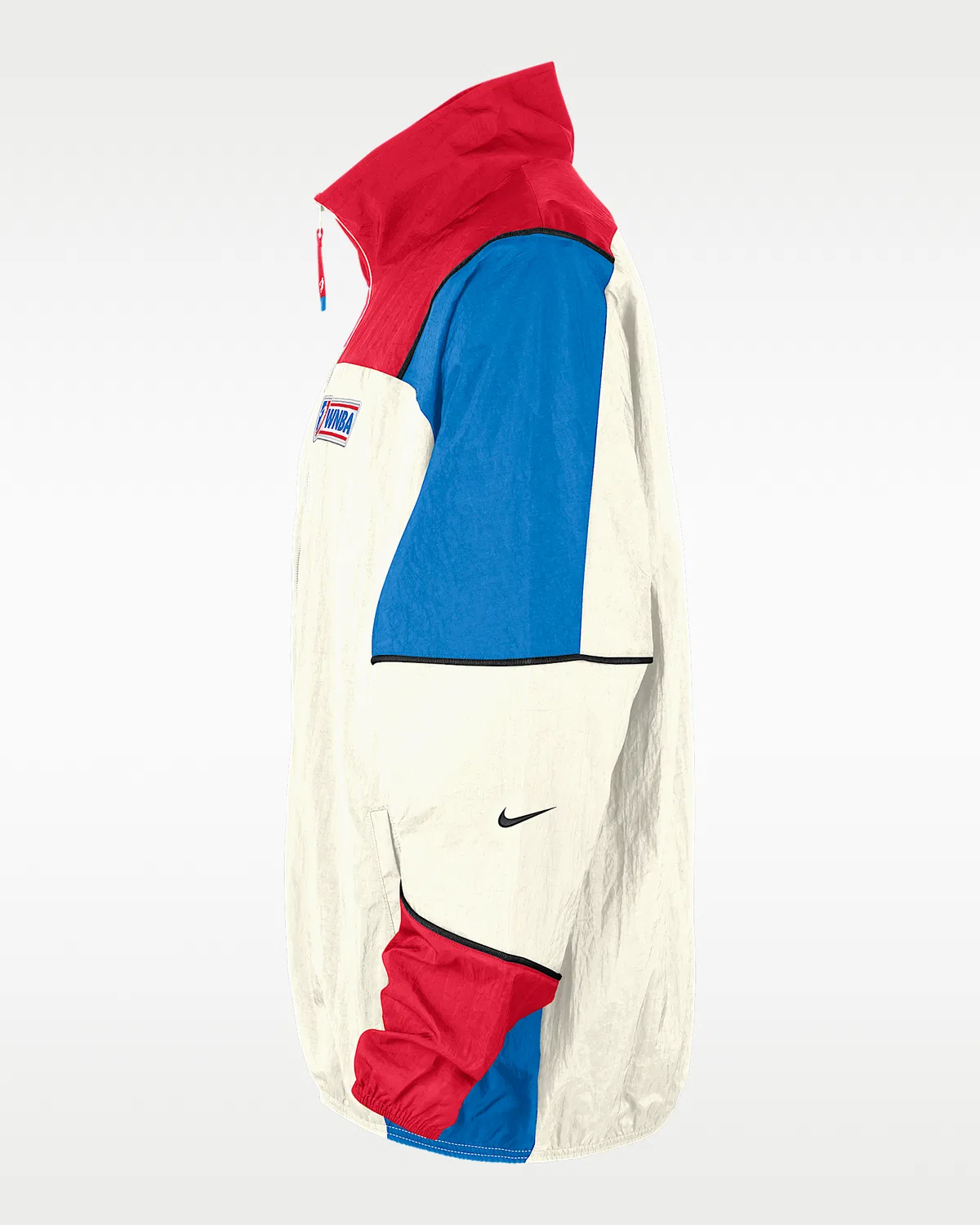 Nike Basketball Lightweight Jacket WNBA Legends, Sail/Action Red/Light Photo Blue/Black — фото 3