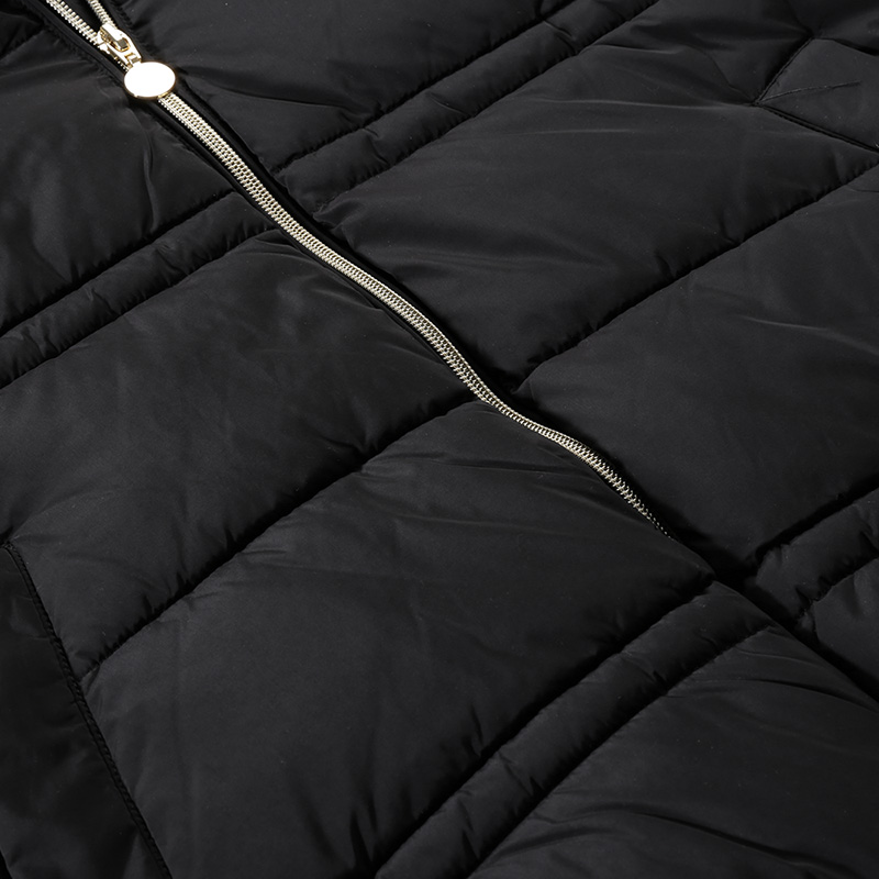 EA7 SS24 Пуховик Женский Черный EMPORIO ARMANI — фото 4