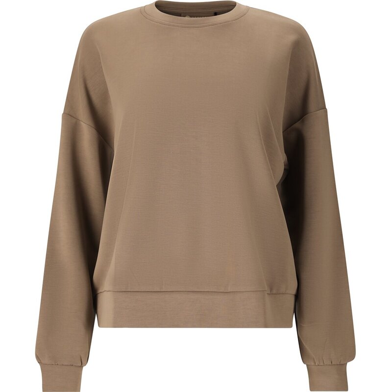 

Толстовка jillnana с круглым вырезом Athlecia, цвет walnut