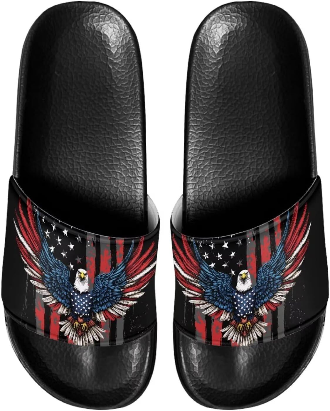 

Спортивные сандалии с открытым носком Psesaysky, Eagle American Flag-2