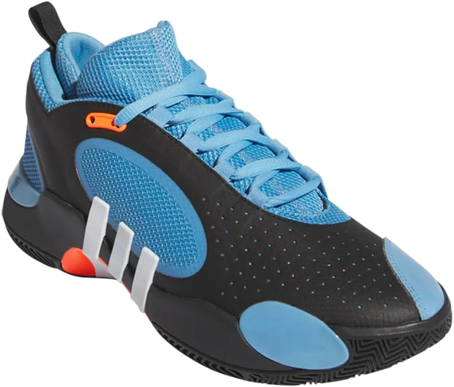 Мужские кроссовки Adidas D.o.n. Issue 5, черный/белый/светло-голубой — фото 3