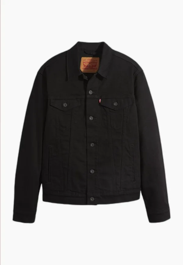 Большая джинсовая куртка дальнобойщика Levi'S Plus, Last Nite — фото 4