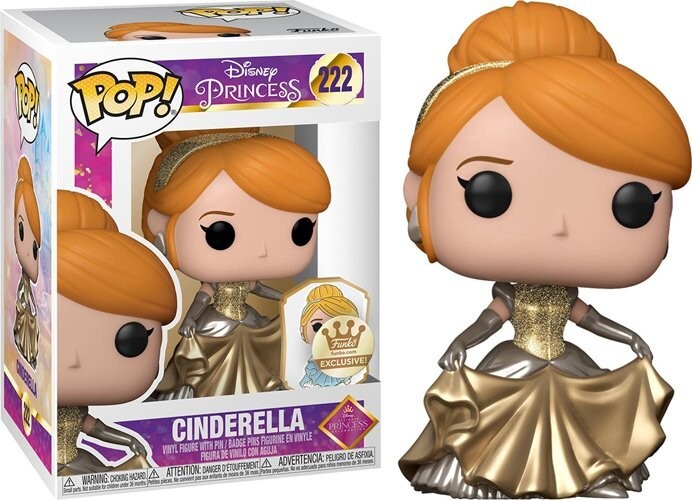

Funko POP Disney Princess 222 Золушка металлик, специальное издание Funko POP!