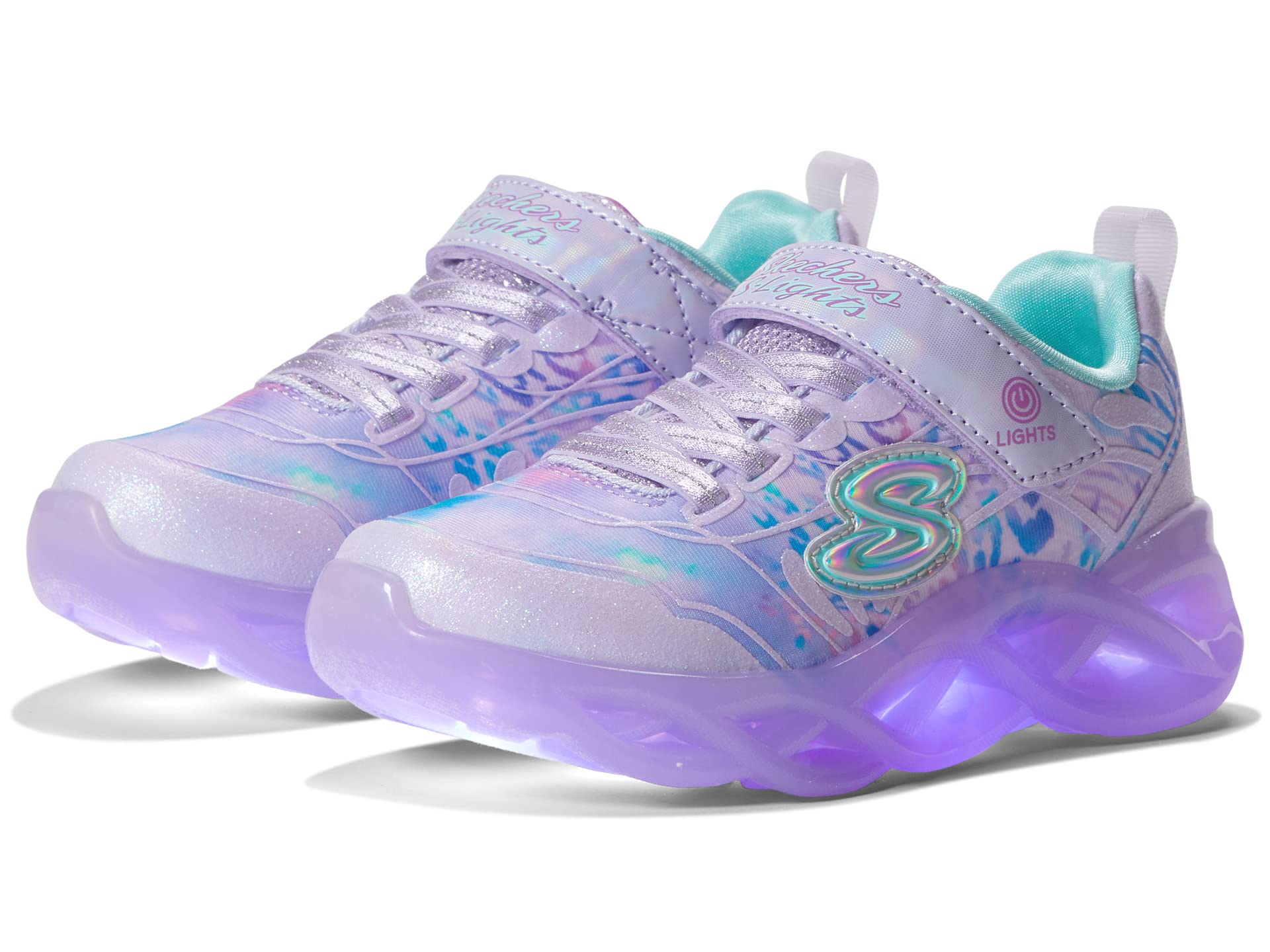 

Кроссовки SKECHERS KIDS Sport Lighted-Twisty Brights 303710L, Lavender/Multi
