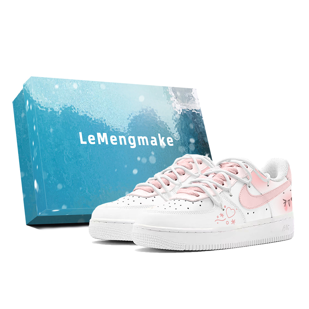 

Детские кроссовки для скейтбординга Air Force 1 LE для подростков Nike, белый
