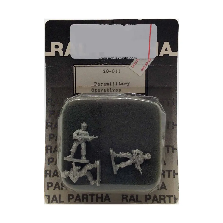 

Военизированные оперативники, 20th Century Plus (25mm)