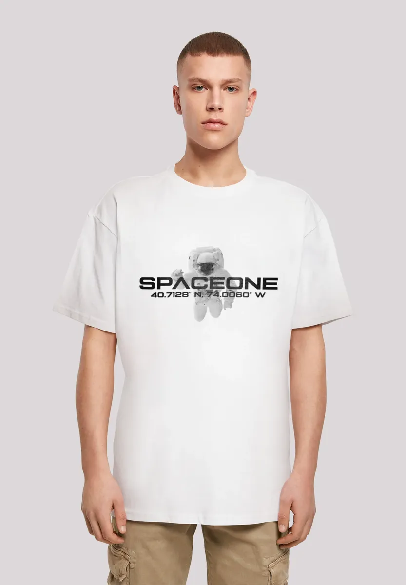 

F4NT4STIC Футболка "PHIBER SpaceOne Astronaut", принт, белый