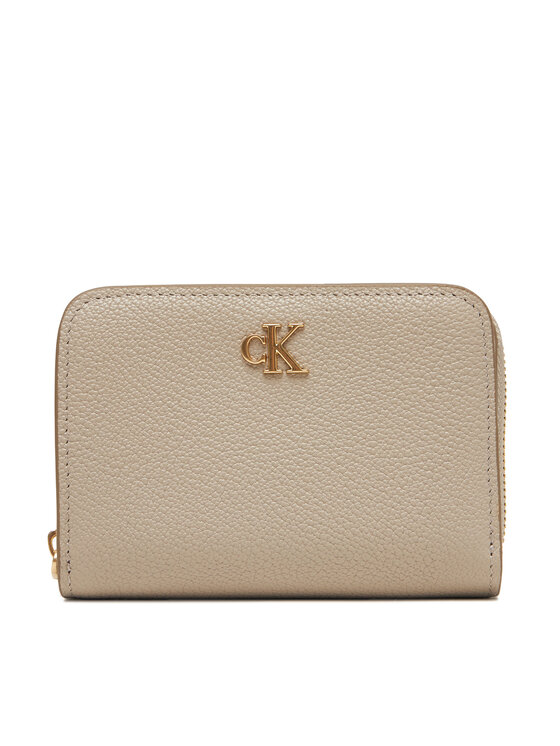 

Маленький женский кошелек Minimal Monogrm Lthr Med Flap Zi LV04F1064G Calvin Klein, коричневый