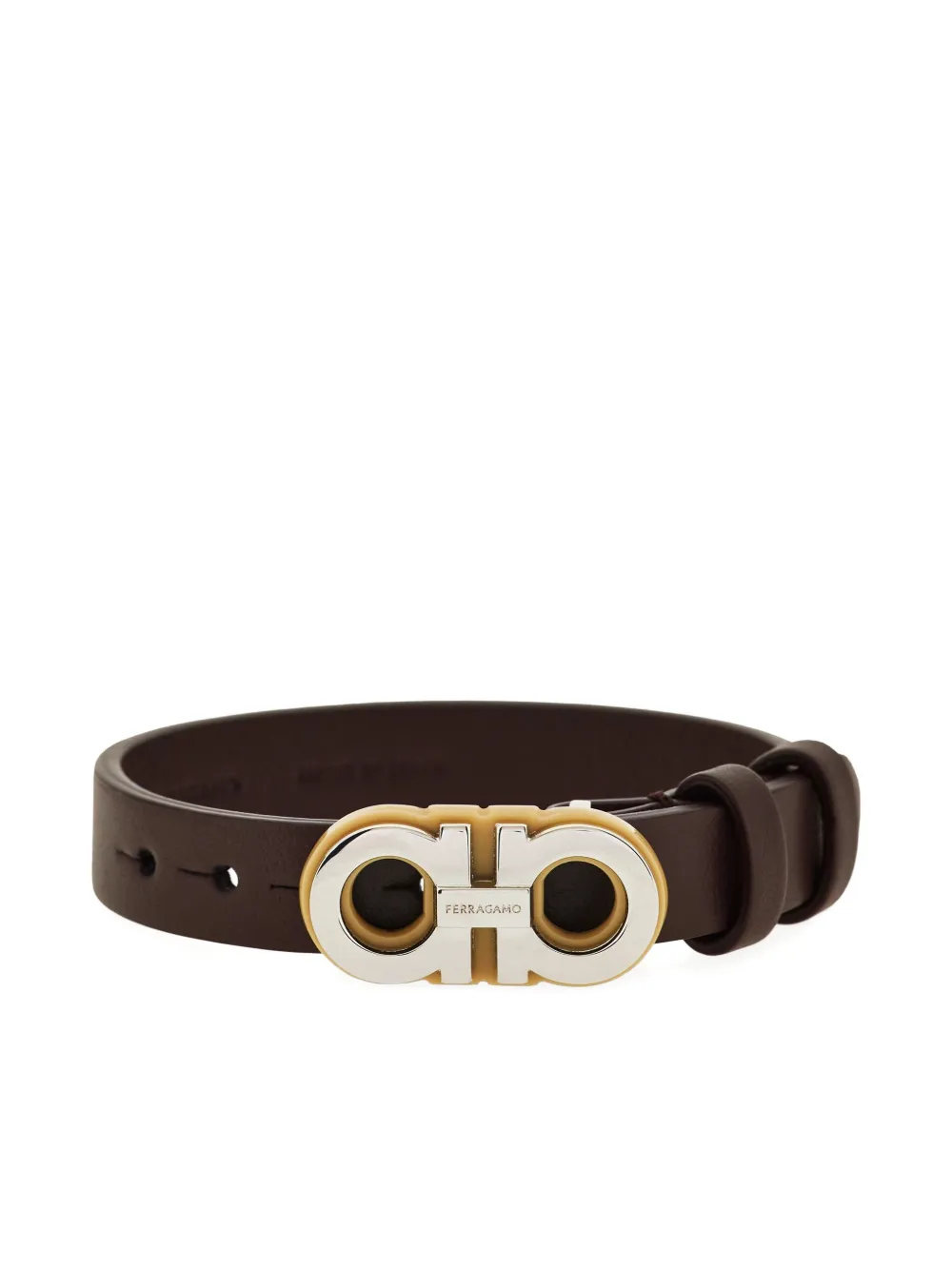 

Браслет с декором Gancini Ferragamo, золотой