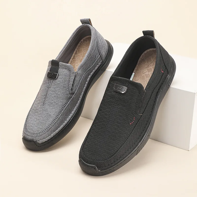 Мужские повседневные туфли Dad Shoes TAIHEYUAN, серый — фото 4