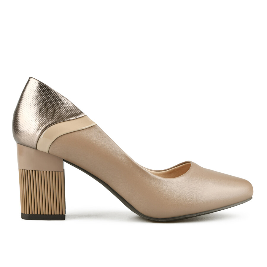 

Женские элегантные бежевые туфли Tendenz, Бежевый, Женские элегантные бежевые туфли Tendenz