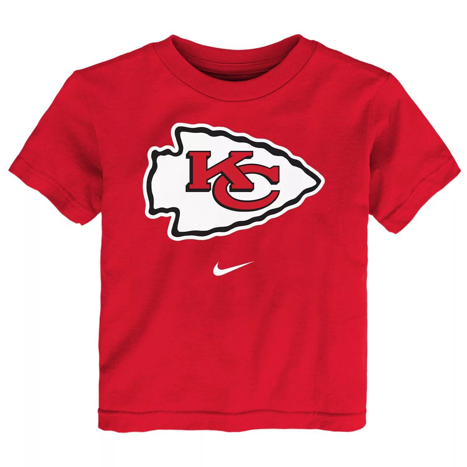 Красная футболка с логотипом Nike Kansas City Chiefs для малышей Nike