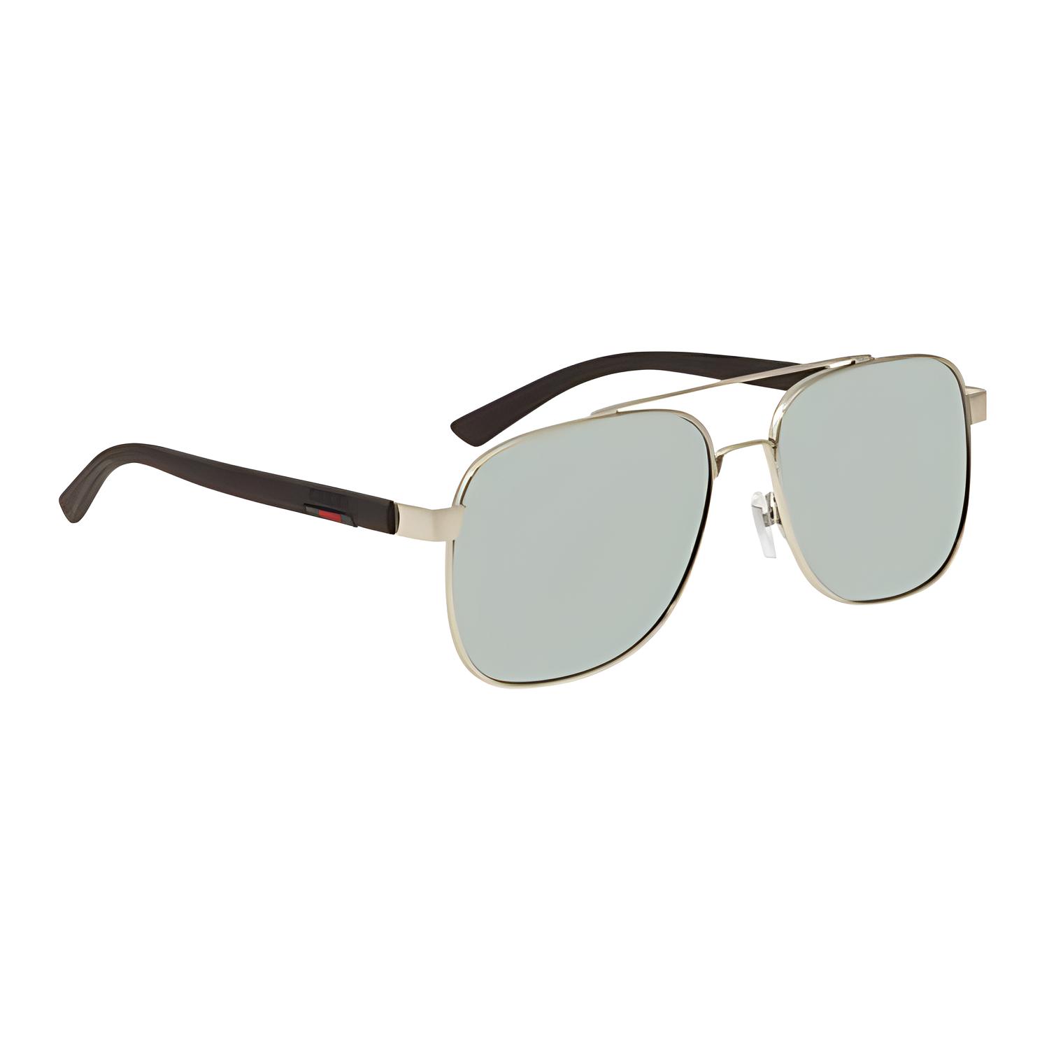 

Солнцезащитные очки мужские Golden Brown Green GUCCI