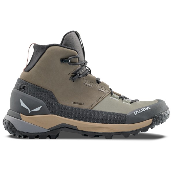 

Женские кроссовки Puez Leather Mid PTX - для походов Salewa, мультиколор