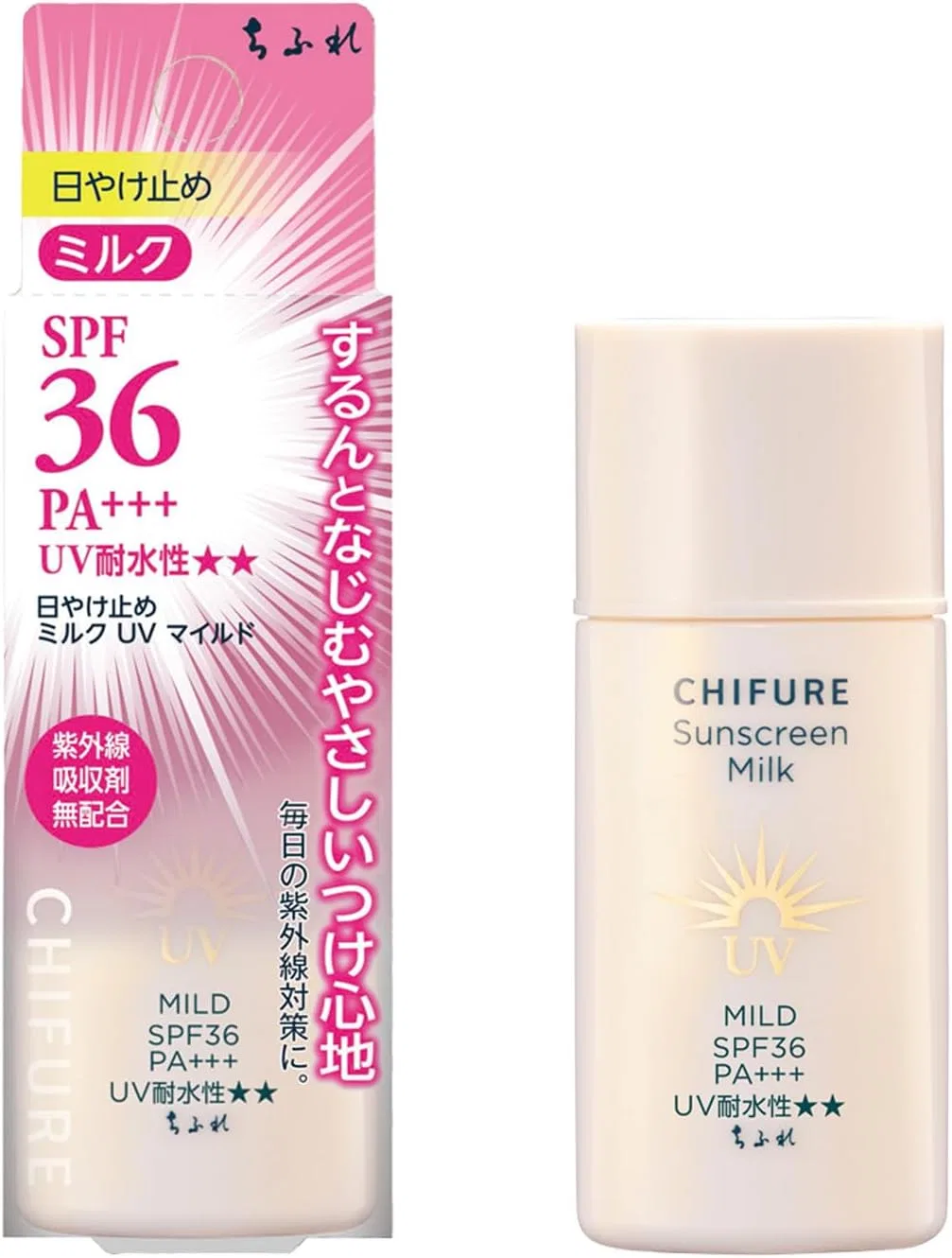 Солнцезащитное молочко Chifure Sunscreen Milk Mild 30 мл