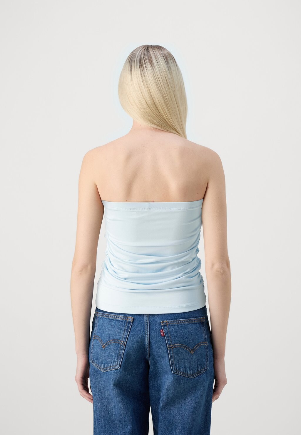 

Топ PCMILLE BANDEAU Pieces, синий