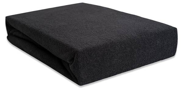 

Простынь на подгонке Hometex Premium Textiles 180-200x220, 200x40x220 см, черный