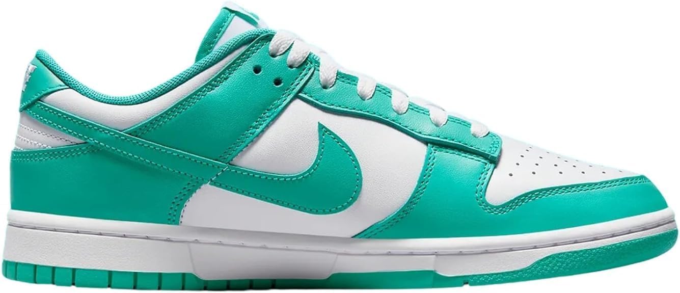 

Мужские кроссовки Nike Dunk Low, White/Clear Jade/White