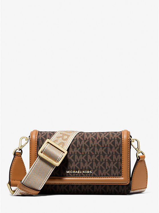 

Сумка через плечо для смартфона с принтом логотипа Jet set Michael Kors, мультиколор