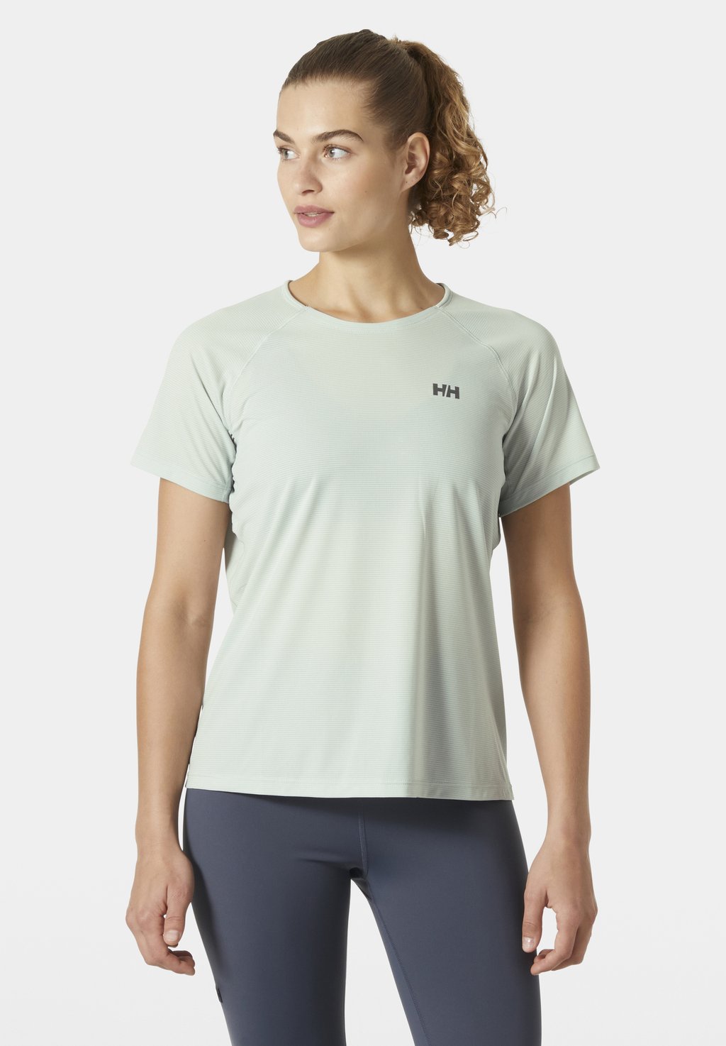 

Футболка с принтом TRAIL SHORT SLEEVE Helly Hansen, светло-зеленый