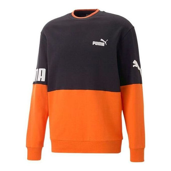 

Куртка power colorblock crew long tee 'orange' Puma, оранжевый