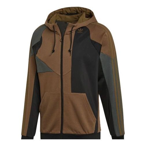 

Куртка adidas originals MENS PT3 Hoodie Jacket Brown, коричневый