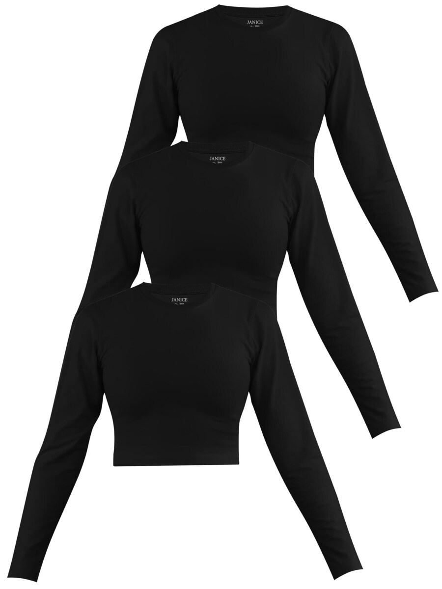 

Лонгслив Janice Shirt Noia, черный