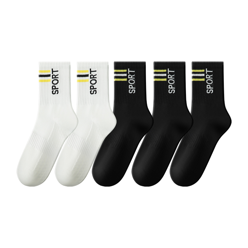 

Гольфы Warrior, мужские, 5 пар, 3 Black 2 White[5 Pack]