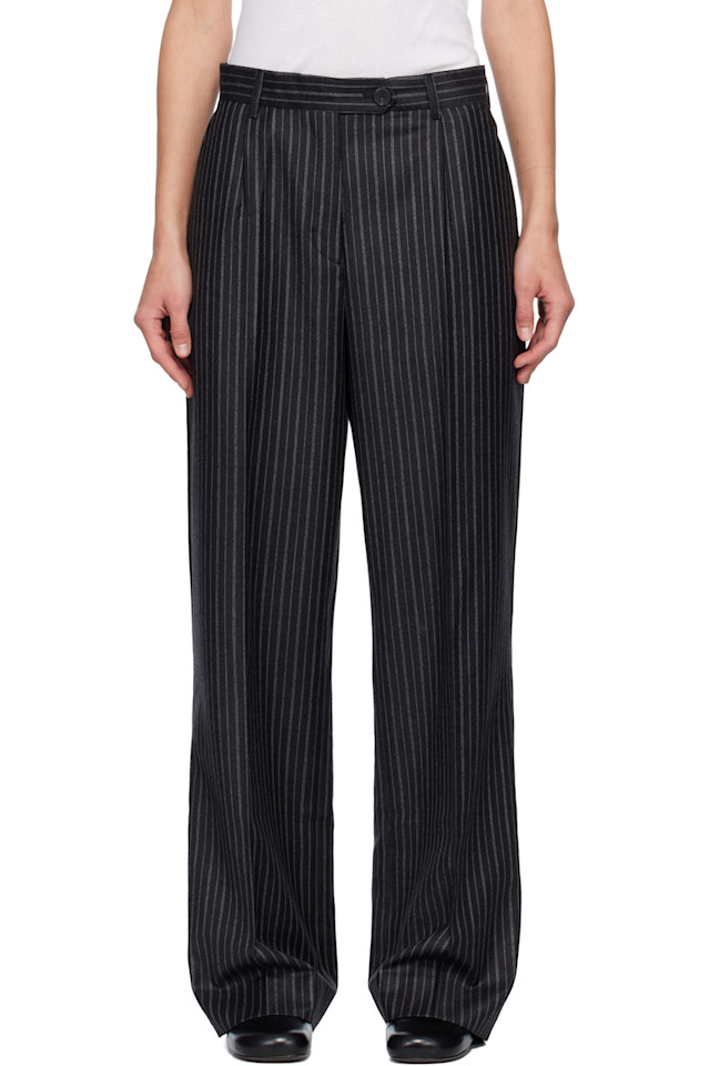 

Mfpen Черные основные брюки